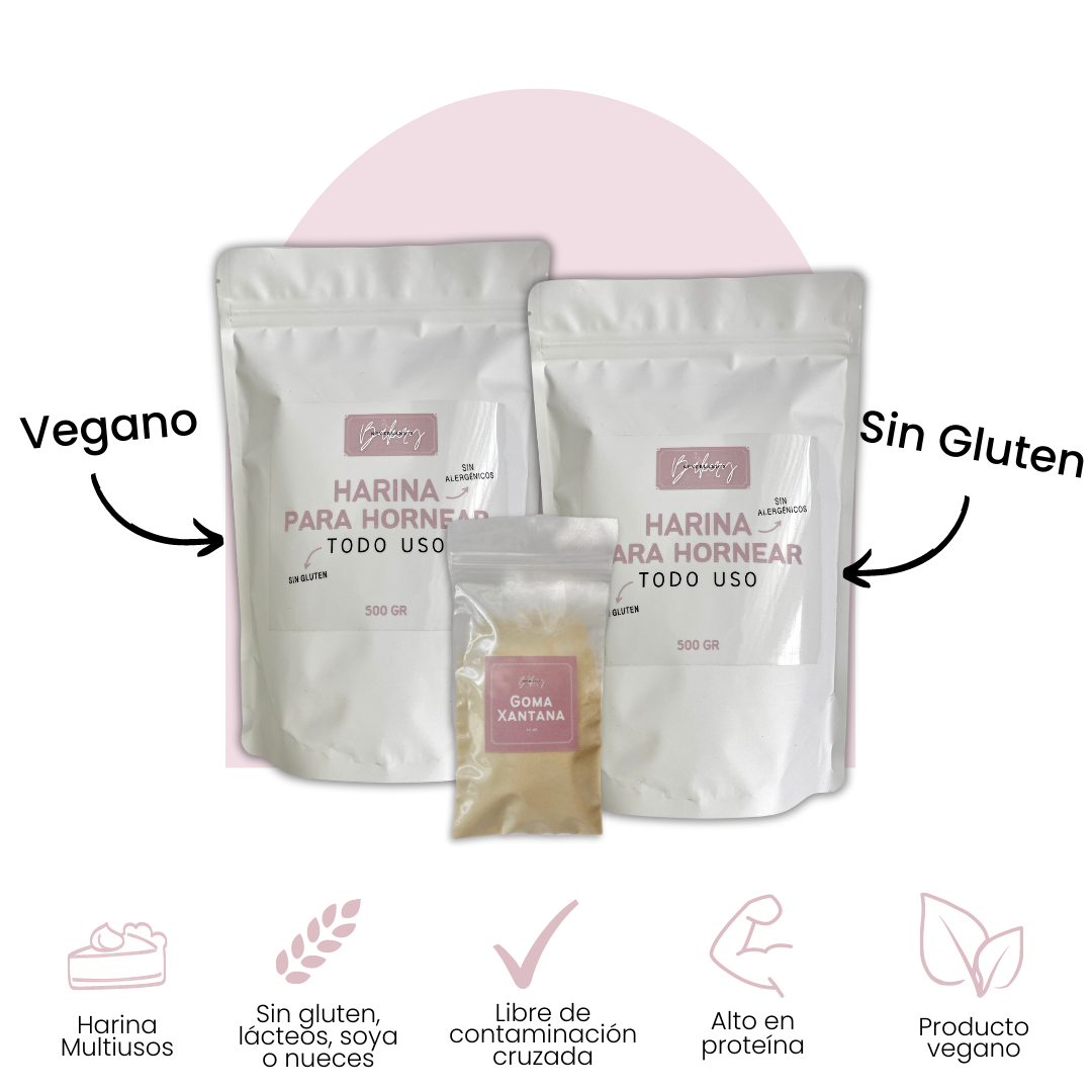 Kit Para Hornear Sin Gluten Kg Neverlands Bakery