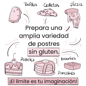 Harina para hornear de todo, sin gluten